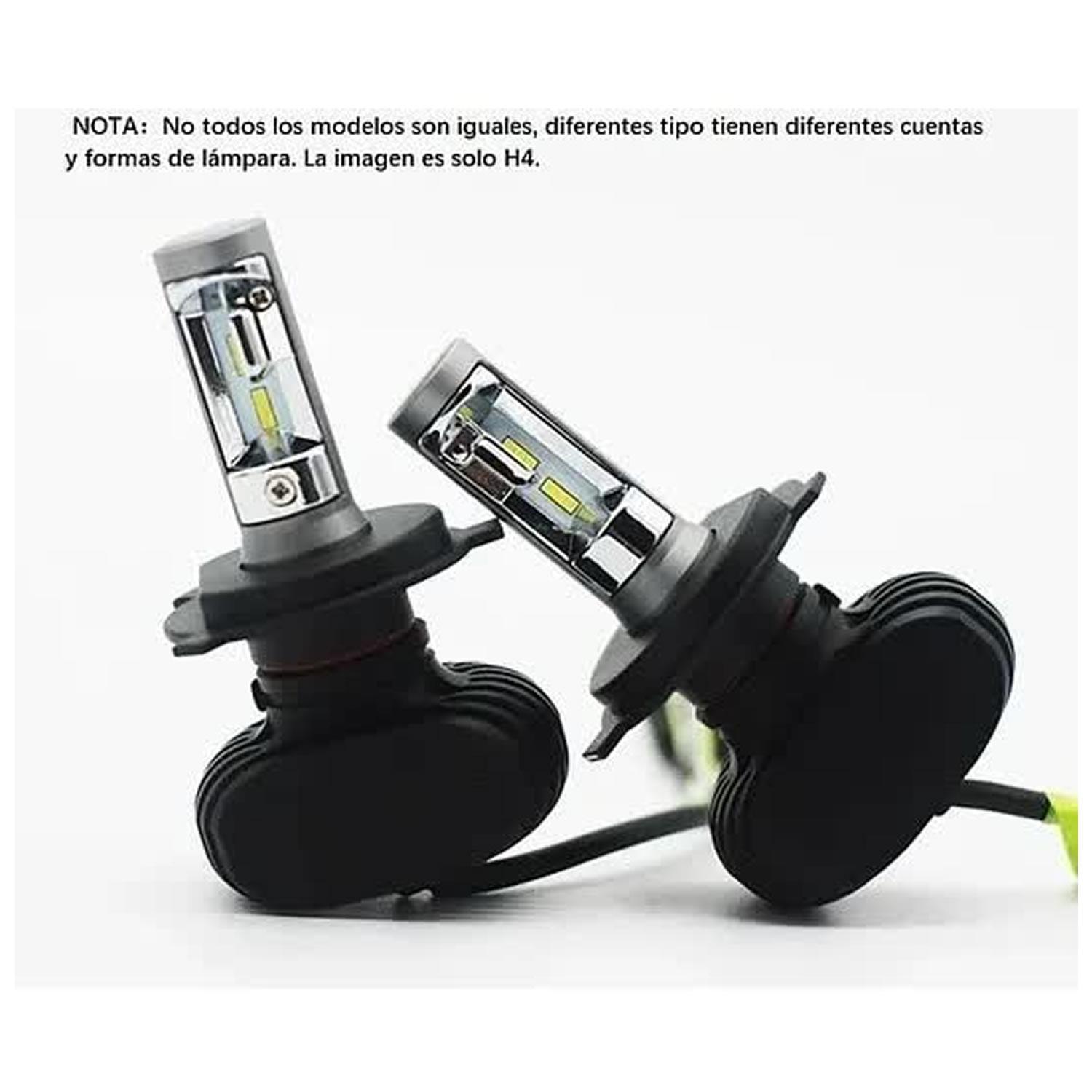 KIT DE TODO Y MÁS TURBO LED H1 H3 H4 H7 H11 H13 9005 9006 880 CHIP S1 - 6