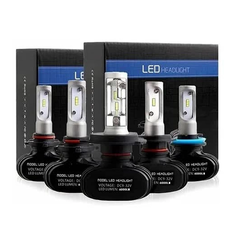 KIT DE TODO Y MÁS TURBO LED H1 H3 H4 H7 H11 H13 9005 9006 880 CHIP S1 - 1