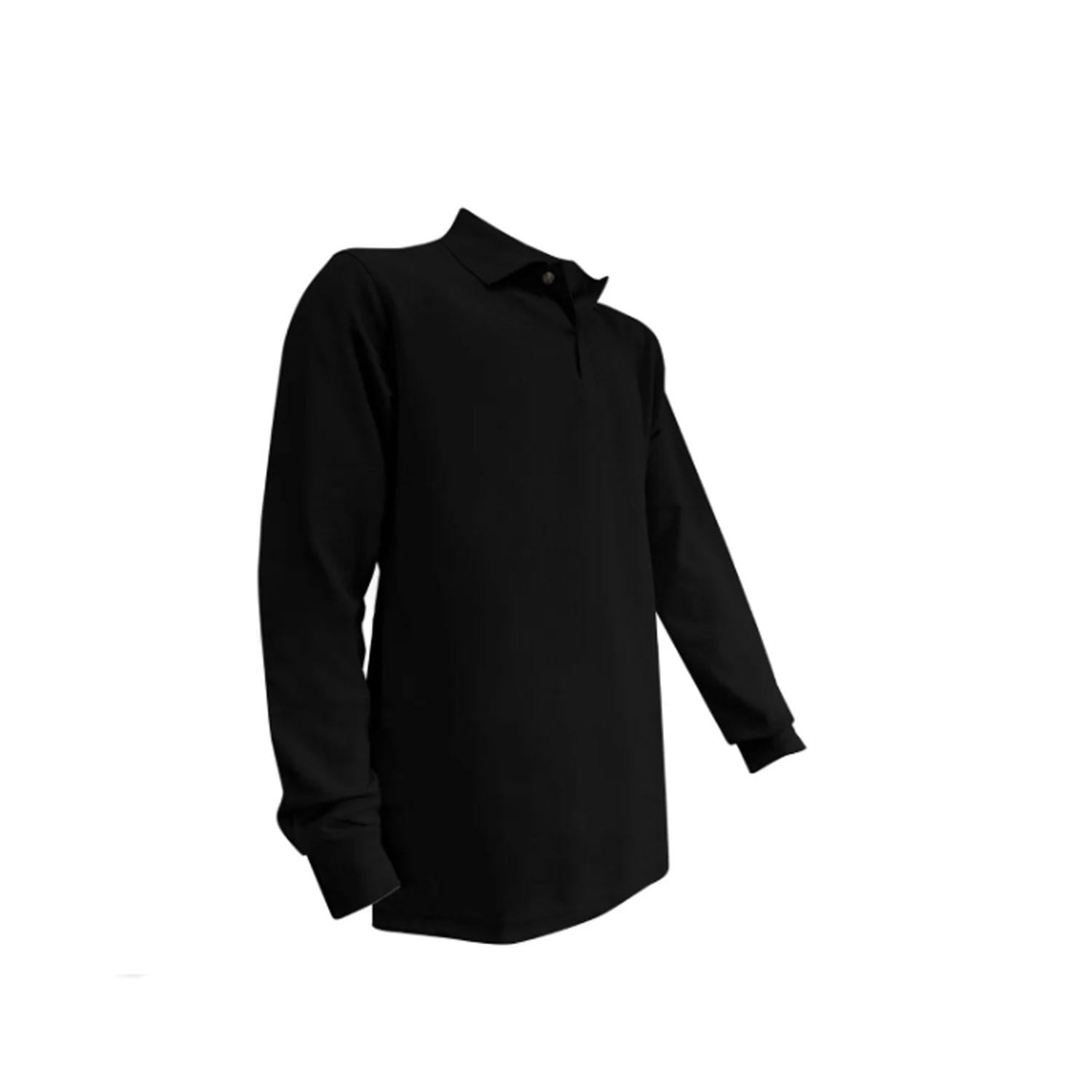 POLERA PIQUE MANGA LARGA PREMIUM TEXTURA SUAVE HOMBRE UV+ - 1