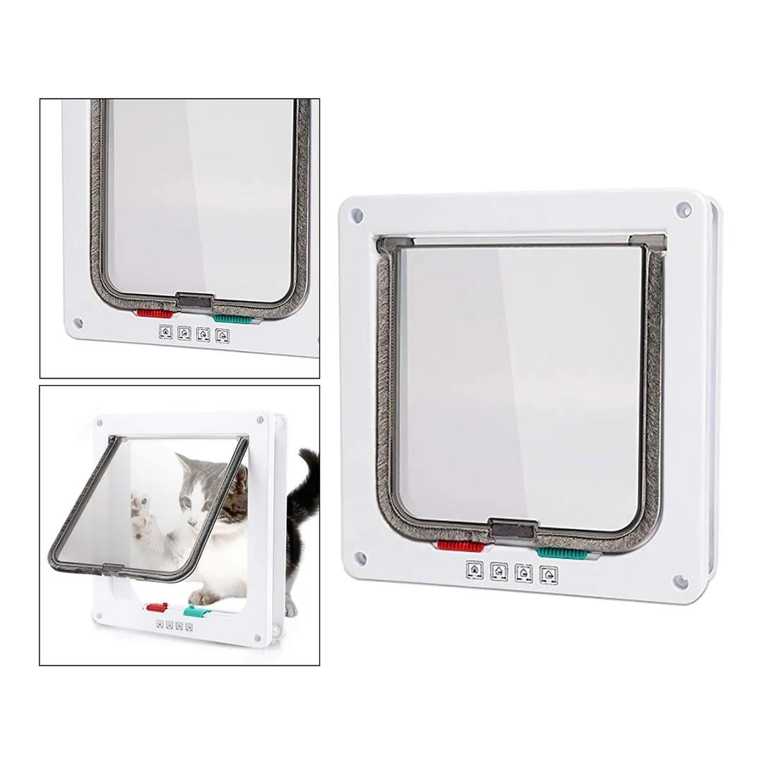 PUERTA EXTERIOR PEQUEÑA PARA PERRO GATO MASCOTA TALLA S - 3