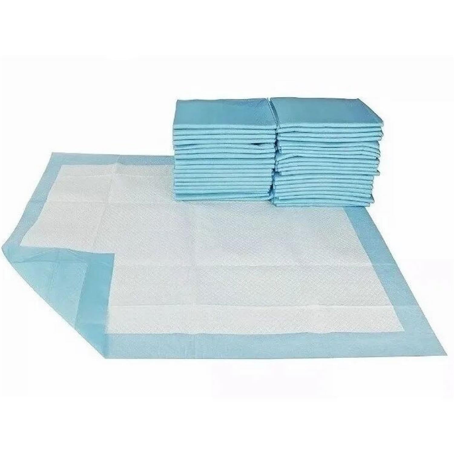 100 PAÑALES TIPO SABANILLAS MASCOTAS PERROS 60X60 - 2