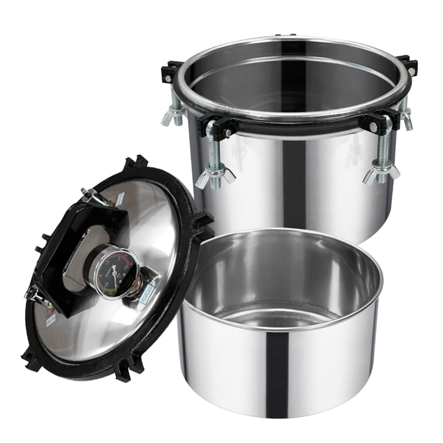 ESTERILIZADOR TODO Y MAS AUTOCLAVE VAPOR PRESION ACERO INOXIDABLE 8L - 2