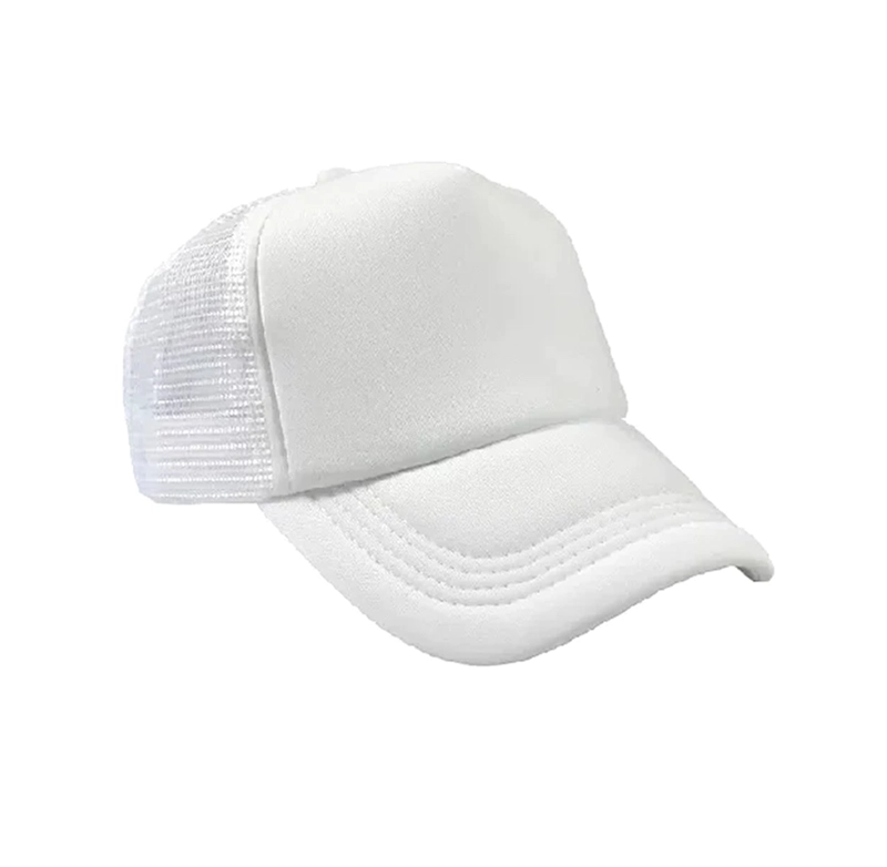 PACK X10 JOCKEY DE TODO Y MÁS BLANCO GORRO PREMIUM CON MALLA SUBLIMACIÓN - 4