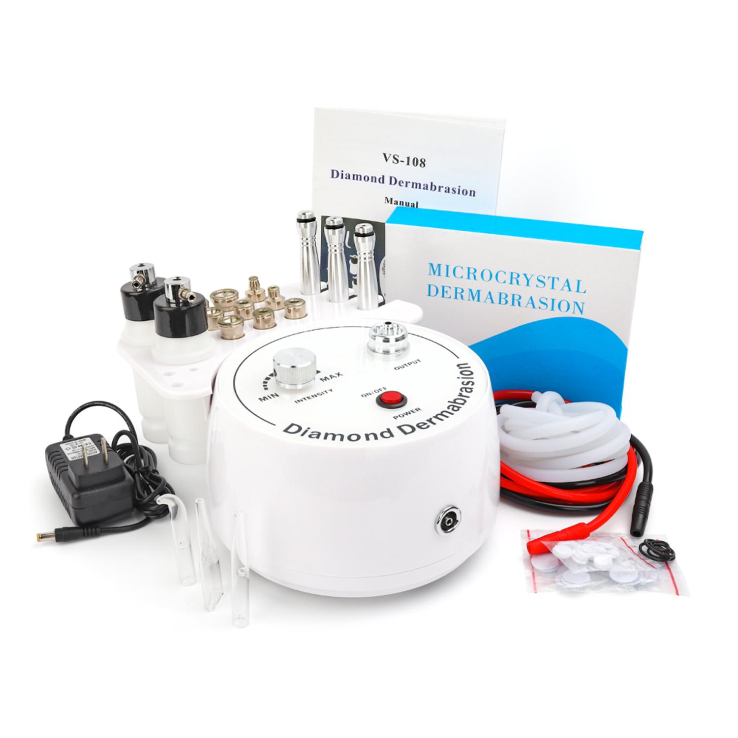 MAQUINA FACIAL DERMOABRASION PUNTA DIAMANTE 3 EN 1 - 3