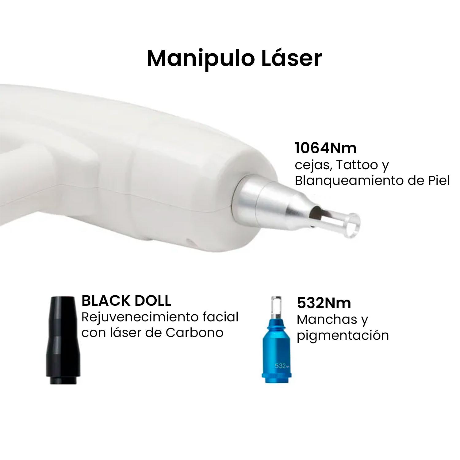 MÁQUINA 3 EN 1 DEPILACIÓN DE TODO Y MÁS IPL+ OPT + SHR + RF + LÁSER - 8