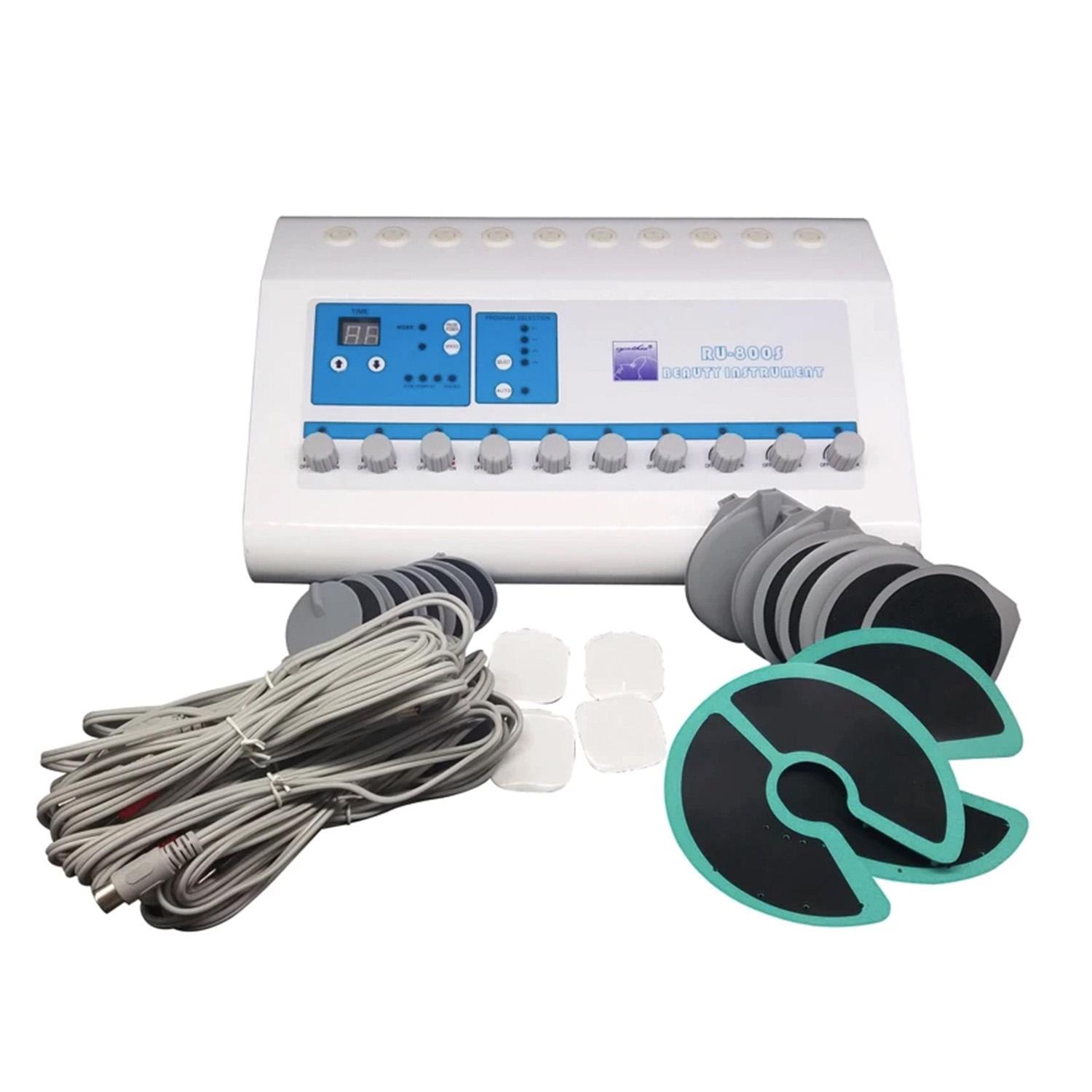 ELECTROESTIMULADOR DE TODO Y MÁS ONDAS RUSAS TONIFICACIÓN CORPORAL - 1