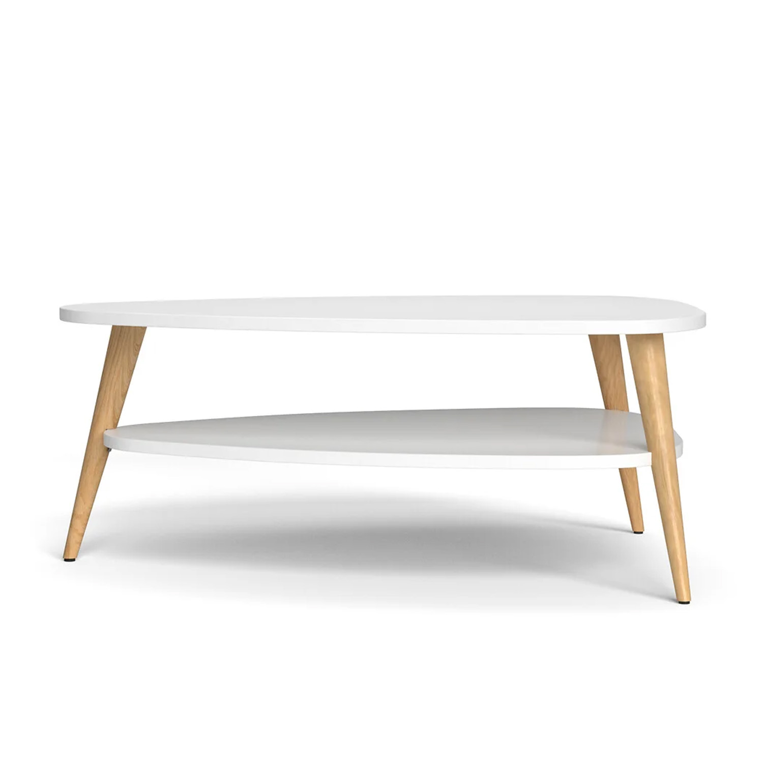 MESA CENTRO OVOIDE DOS NIVELES 90X50X42CM - 4