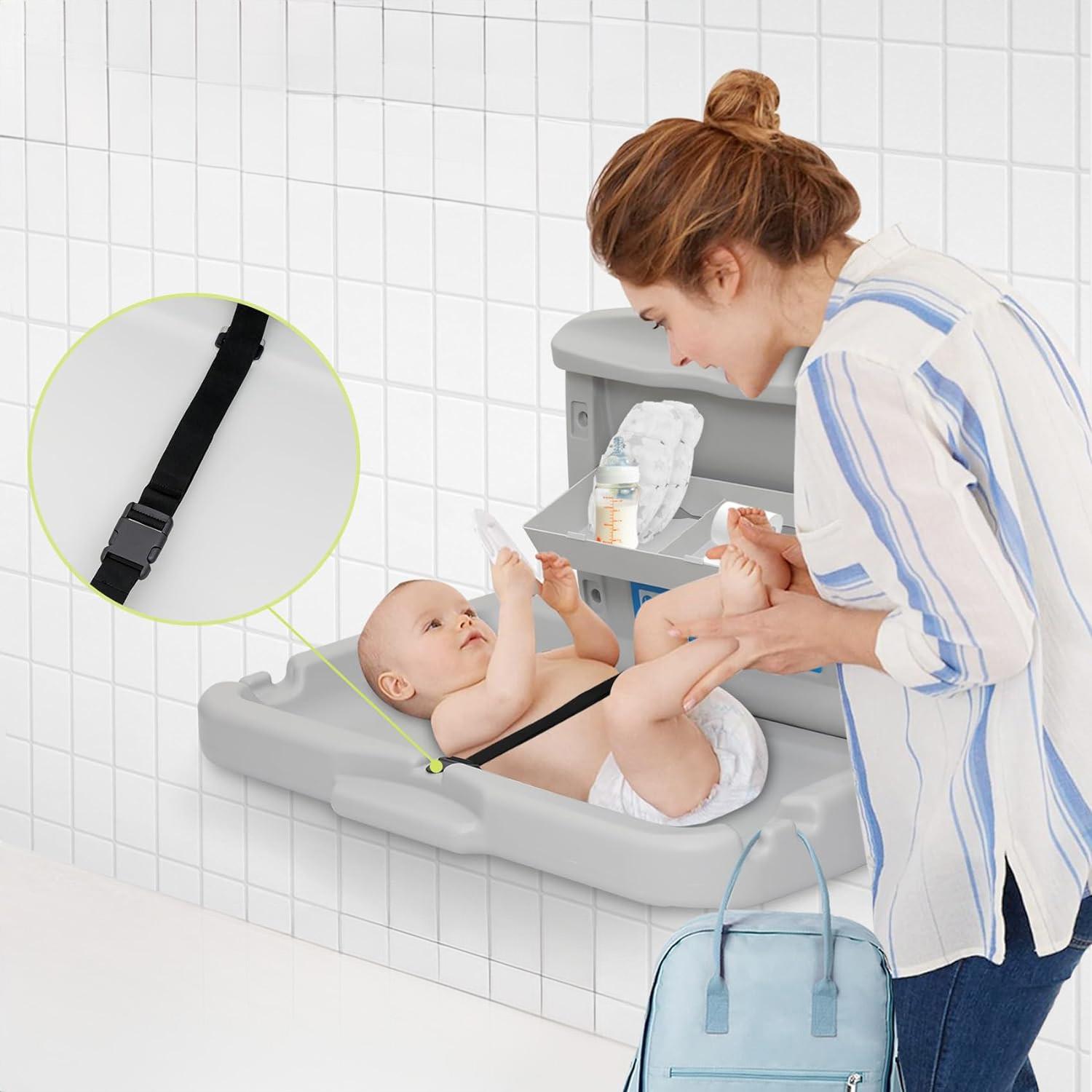 MUDADOR DE TODO Y MÁS BAÑO PÚBLICO GRIS - 6