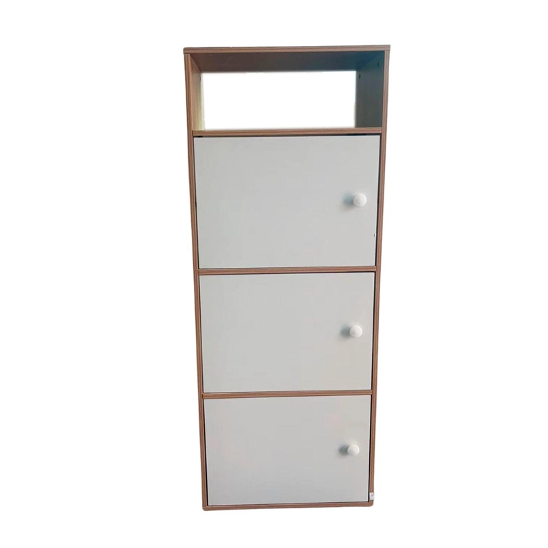 ZAPATERO GABINETE CÓMODA ORGANIZADOR CON 3 PUERTAS MADERA - 5