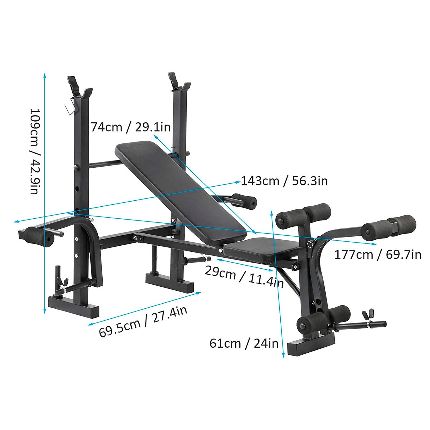 PRESS BANCA MULTIFUNCIONAL FIT PROFESIONAL BOOST FITNESS - 3