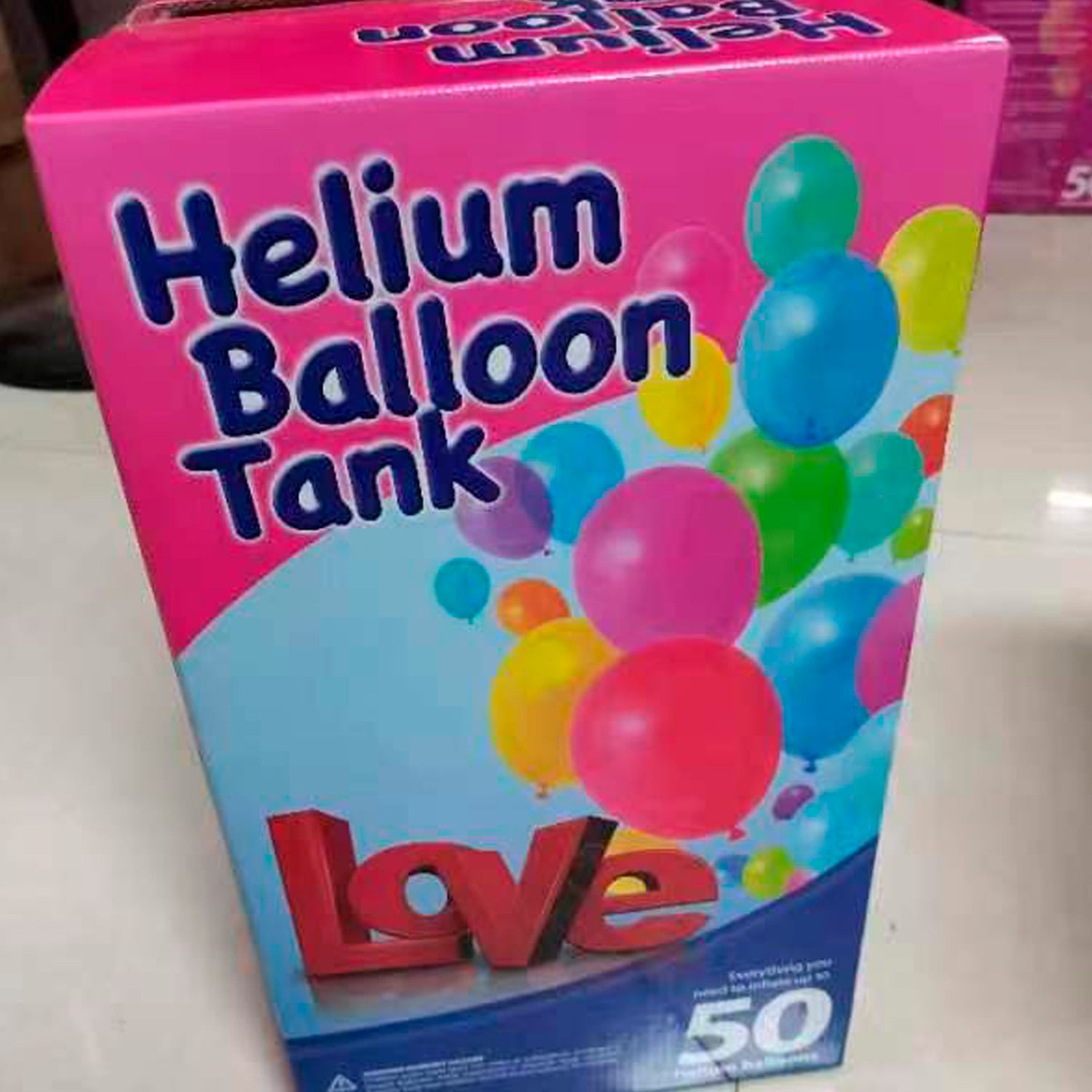 HELIO PARA GLOBOS TANQUE CILINDRO 50 GLOBOS - 4