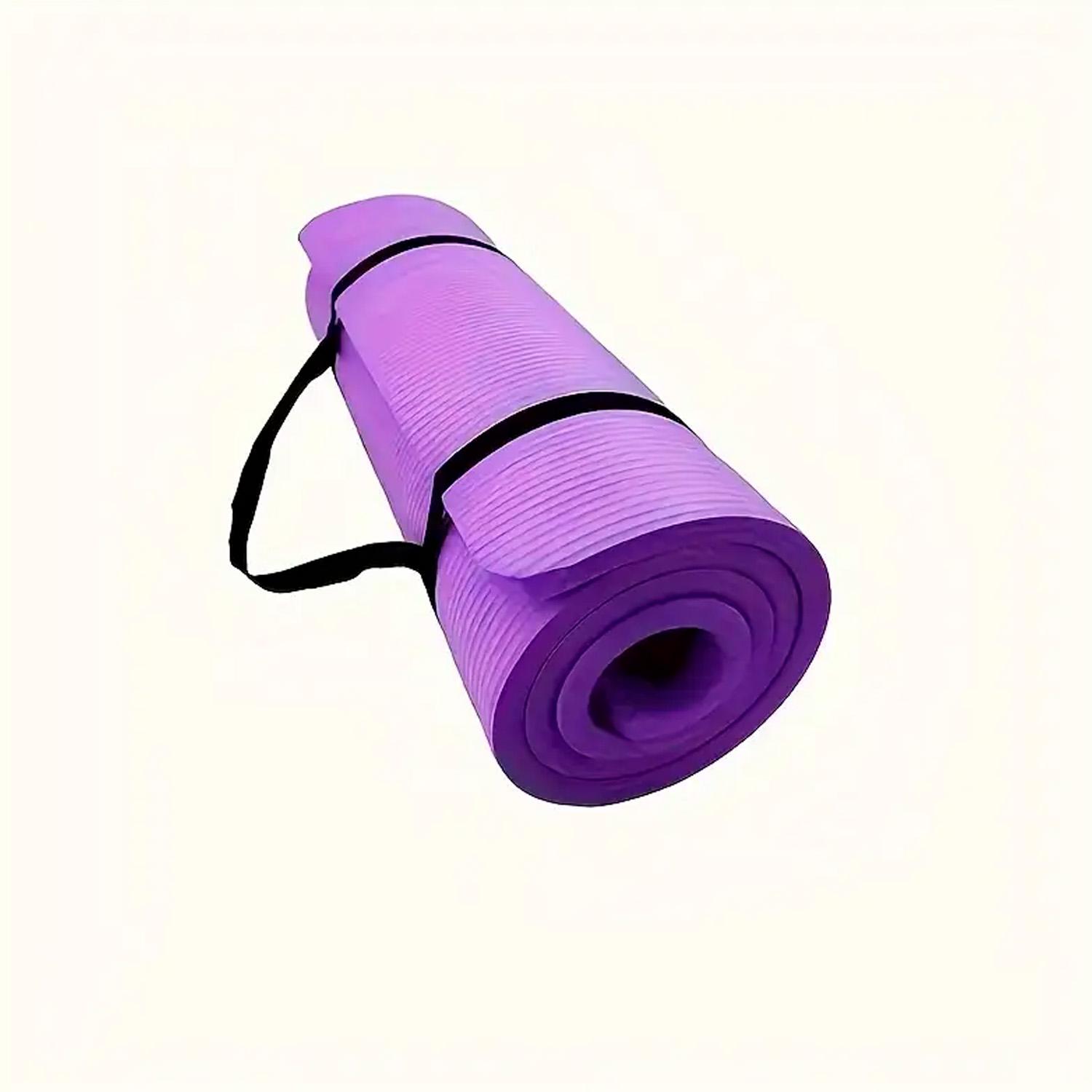 MAT YOGA COLCHONETA ECO 8MM + CORREA BOOST FITNESS - 3