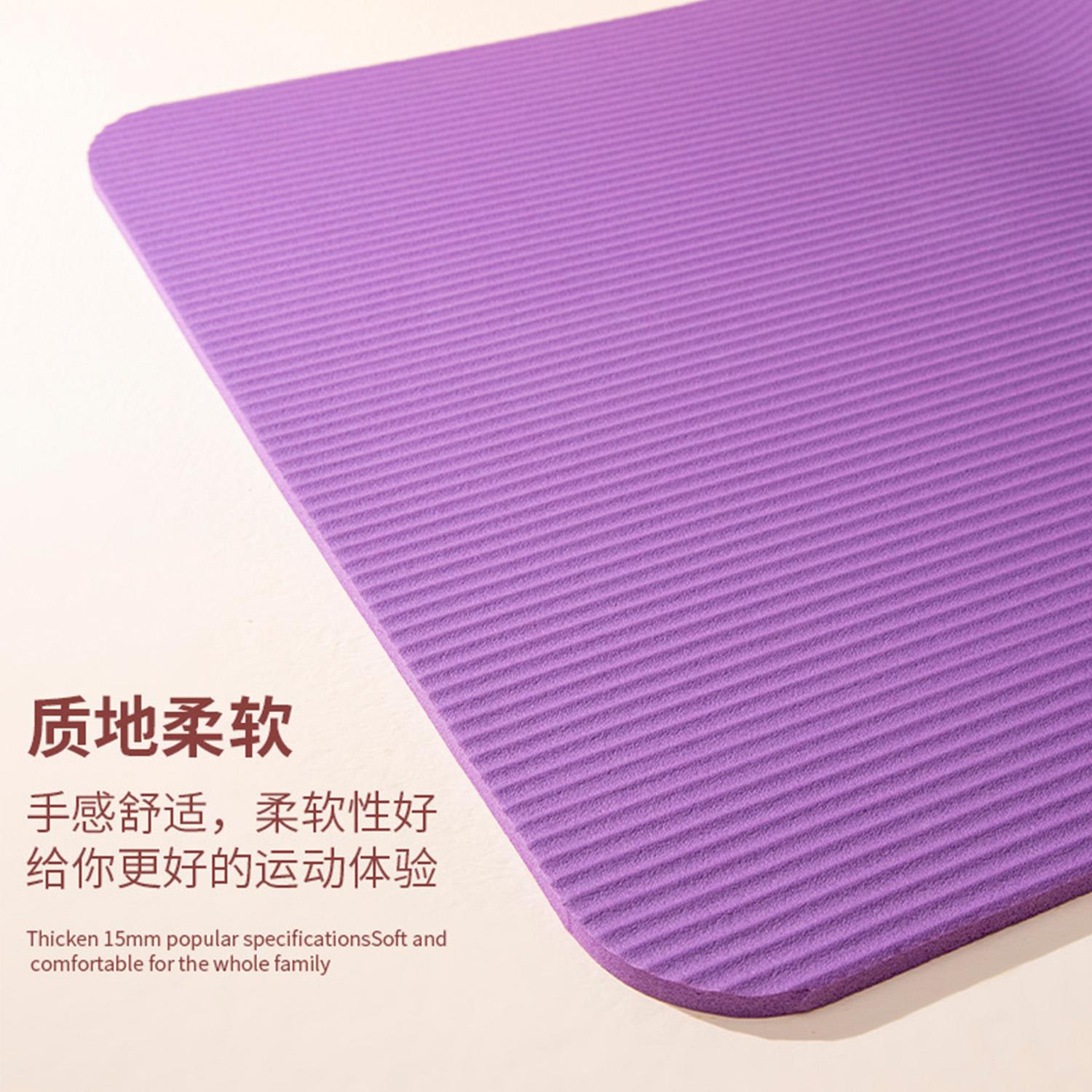 MAT YOGA COLCHONETA ECO 8MM + CORREA BOOST FITNESS - 4