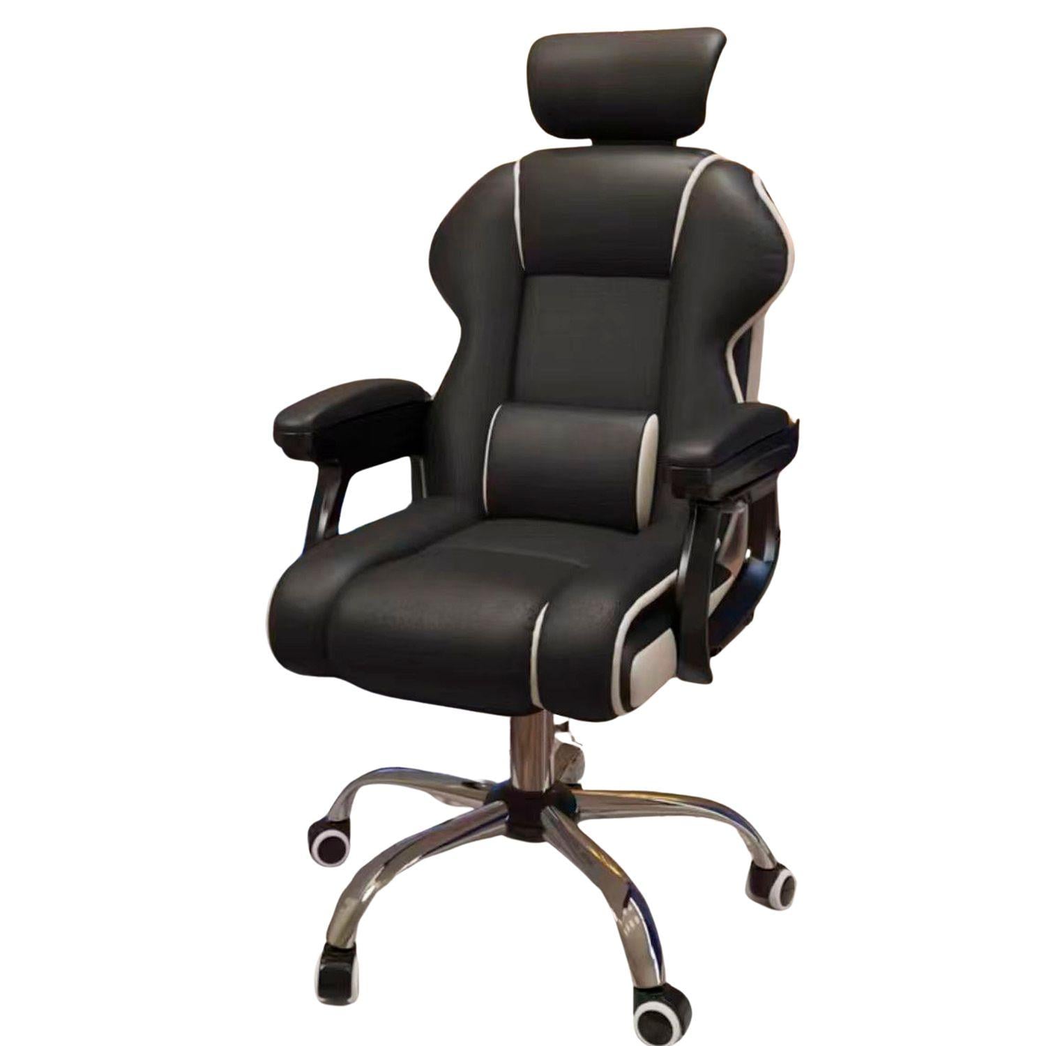 SILLA GERENCIAL APOYO LUMBAR Y PIES RECLINABLE CHICHOME - CAFE - 1