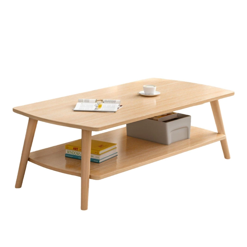 MESA DE CENTRO DOS NIVELES 100CM CHIC HOME - BLANCO - 1