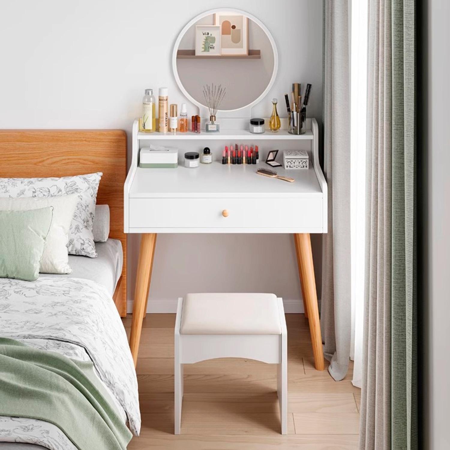 TOCADOR C/ESPEJO Y CAJON 60CM CHIC HOME - 3