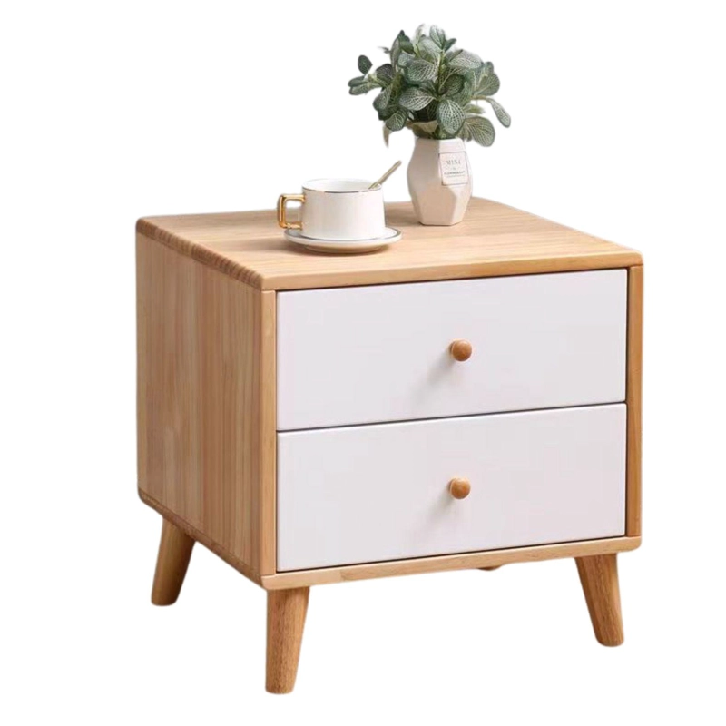 VELADOR PREMIUM DOBLE CAJON 48X35X45CM CHIC HOME - CAFE - 1