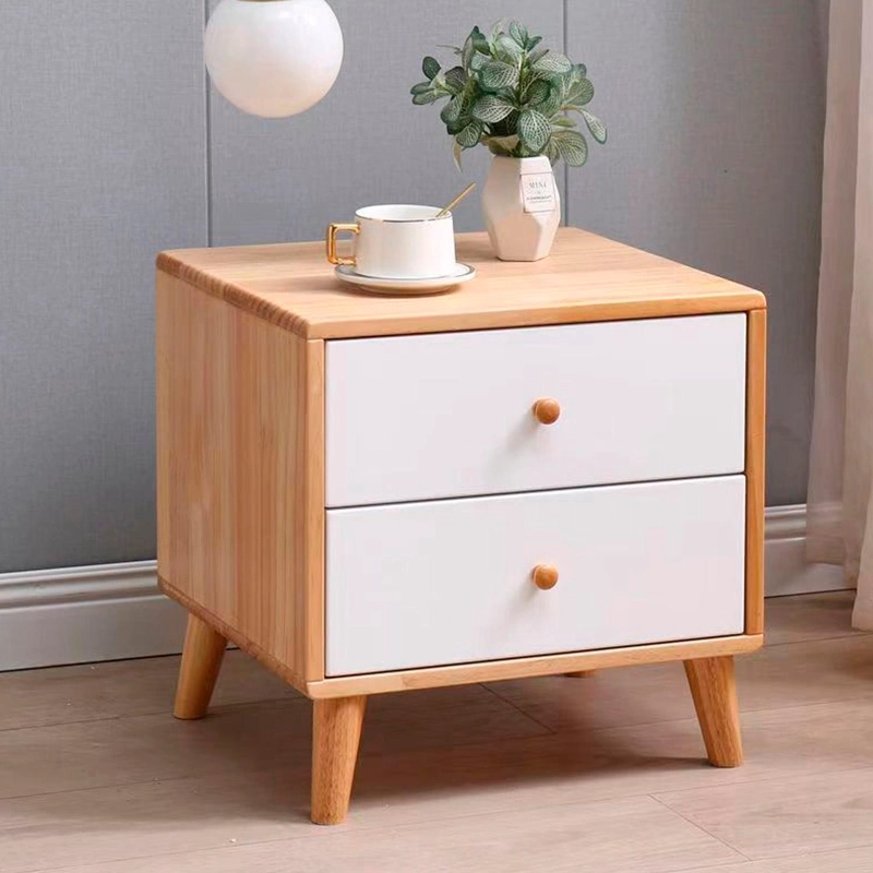 VELADOR PREMIUM DOBLE CAJON 48X35X45CM CHIC HOME - CAFE - 4