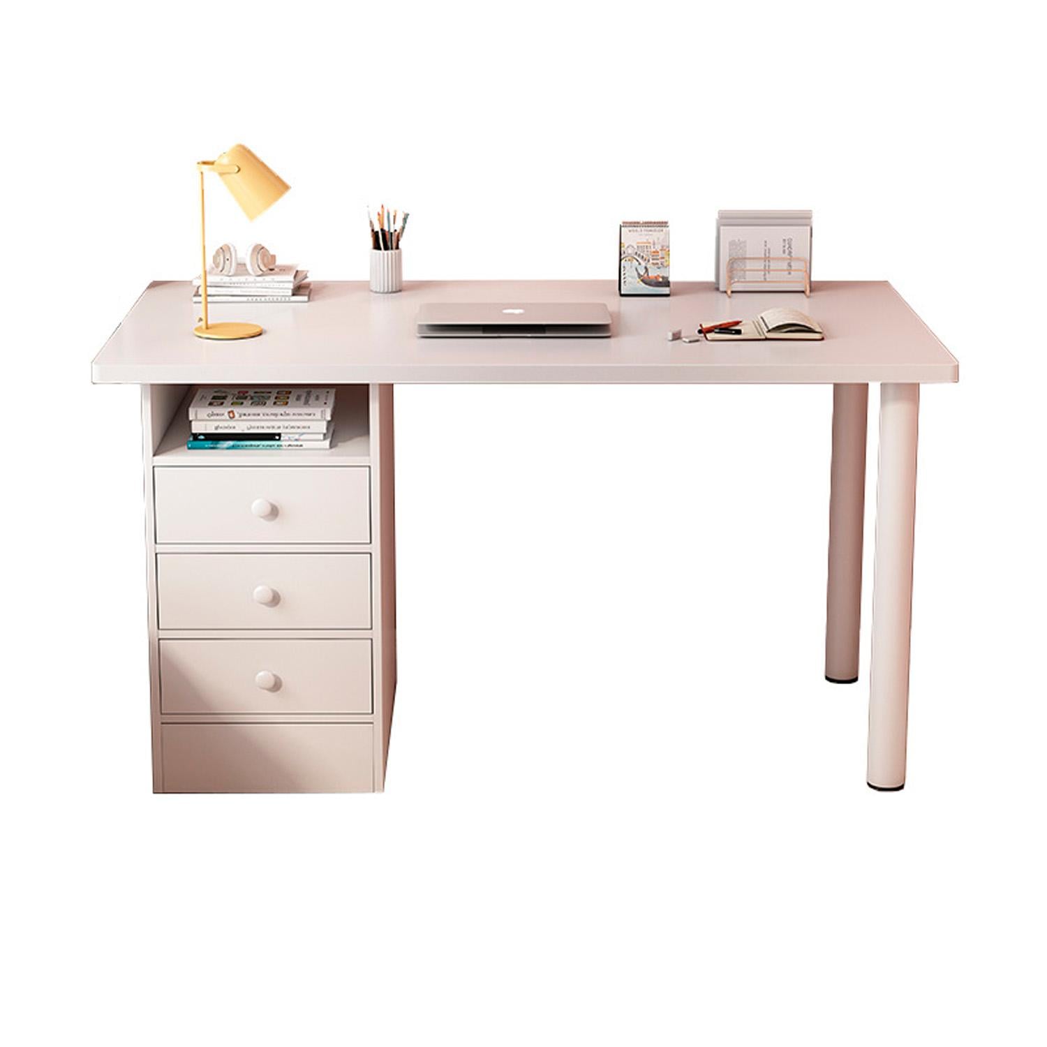 ESCRITORIO 3 CAJONES 100CM CHIC HOME - BLANCO - 1