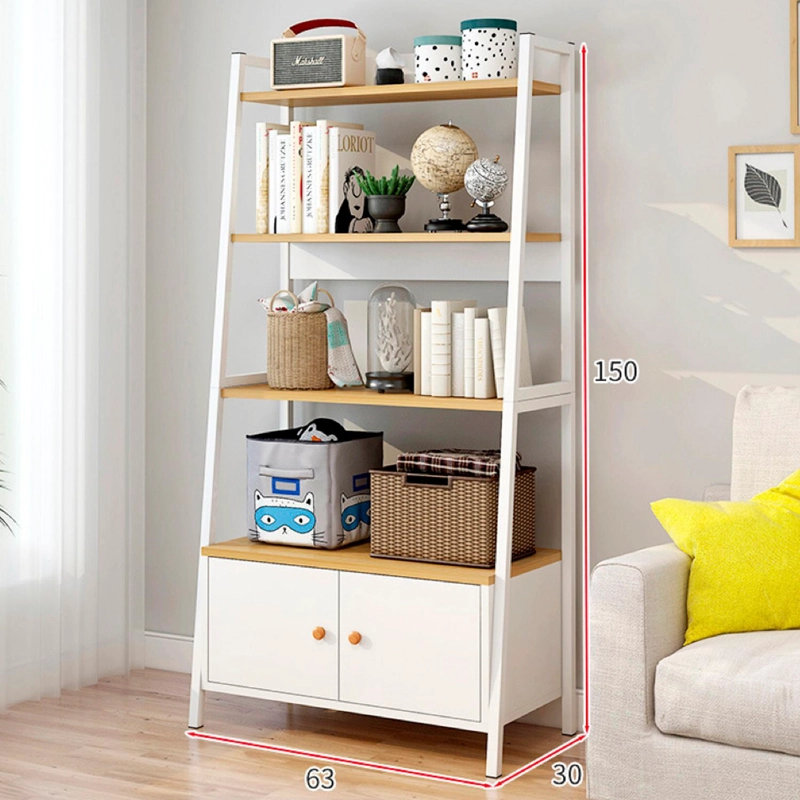 ESTANTE LIVING LIBRERO 65X40X150CM CHIC HOME - BLANCO - 5