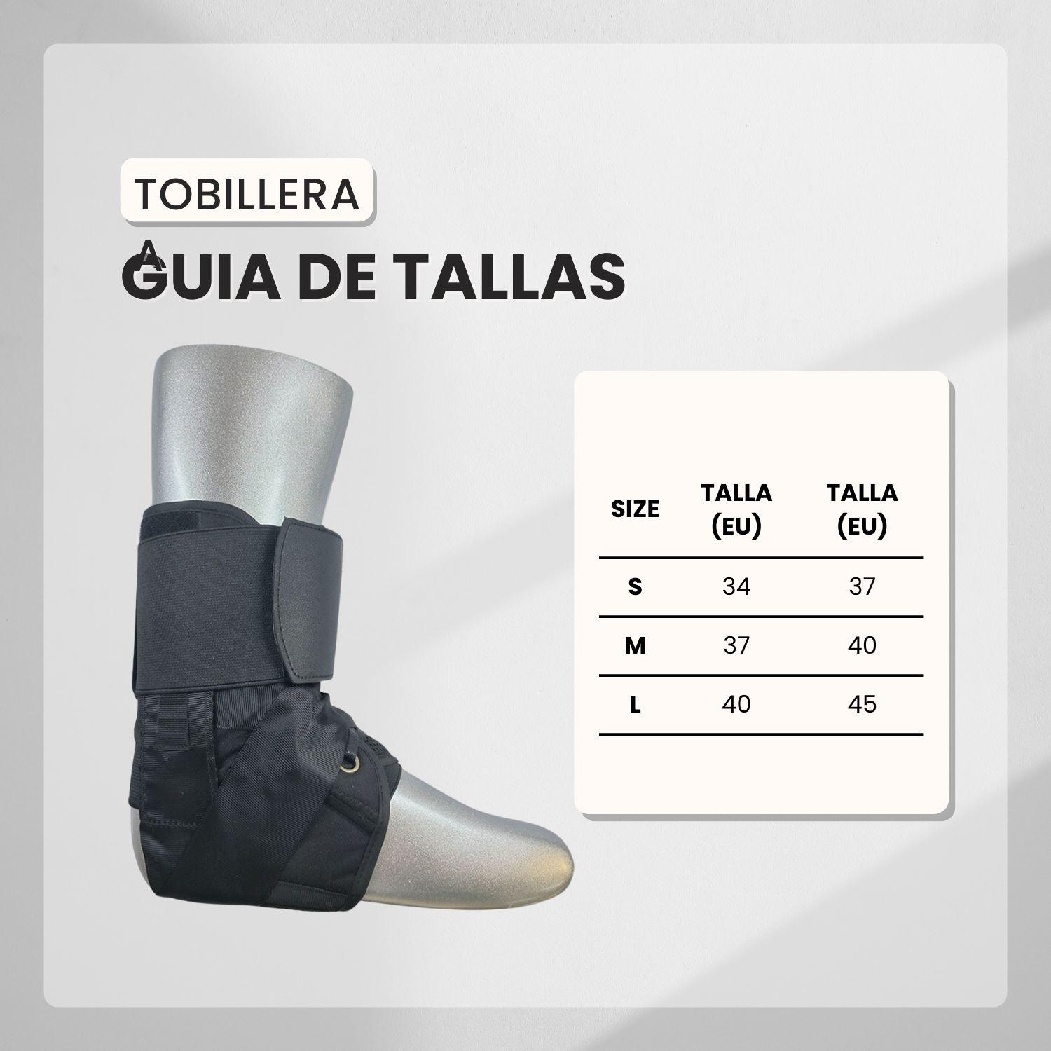 TOBILLERA ESTABILIZADORA ORTOPEDICA AJUSTABLE - S - 6