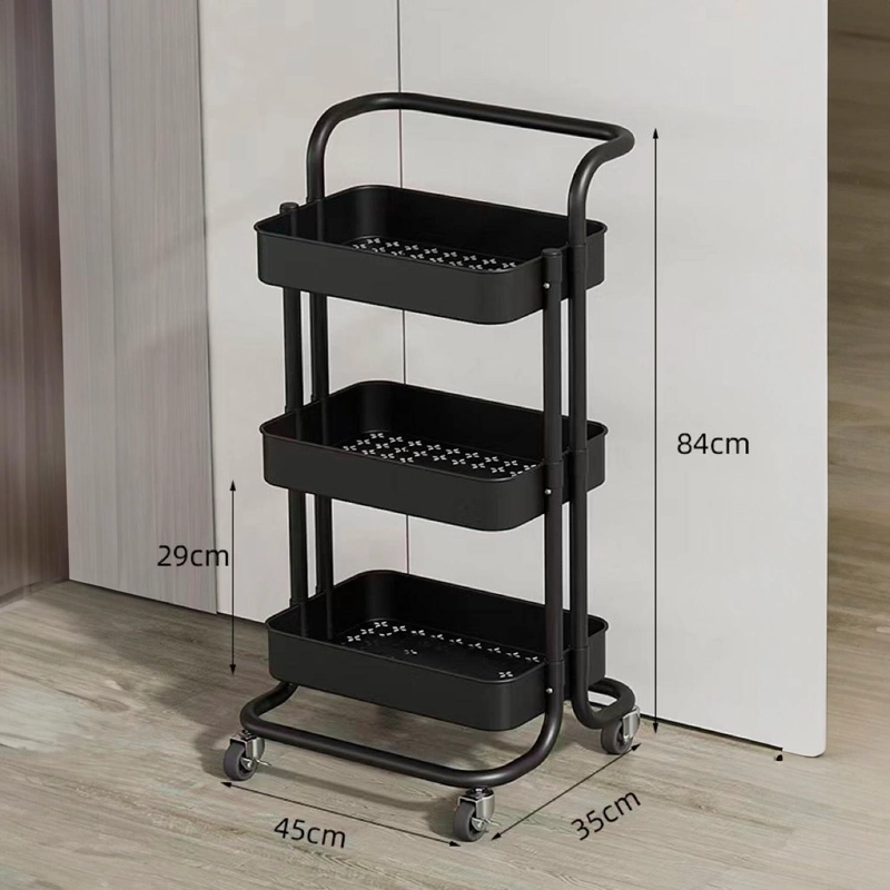 CARRITO AUXILIAR - NEGRO - 4