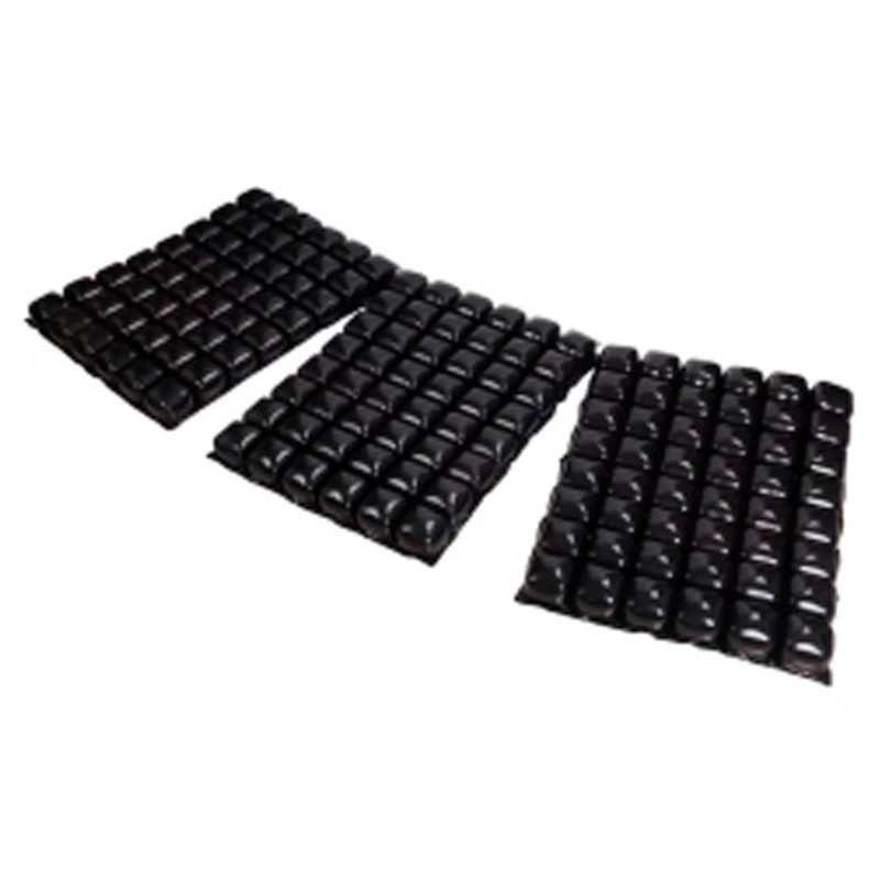 COLCHON ANTIESCARAS INFLABLE FLOTACION SECA 3 SECCIONES COLOR NEGRO - 2