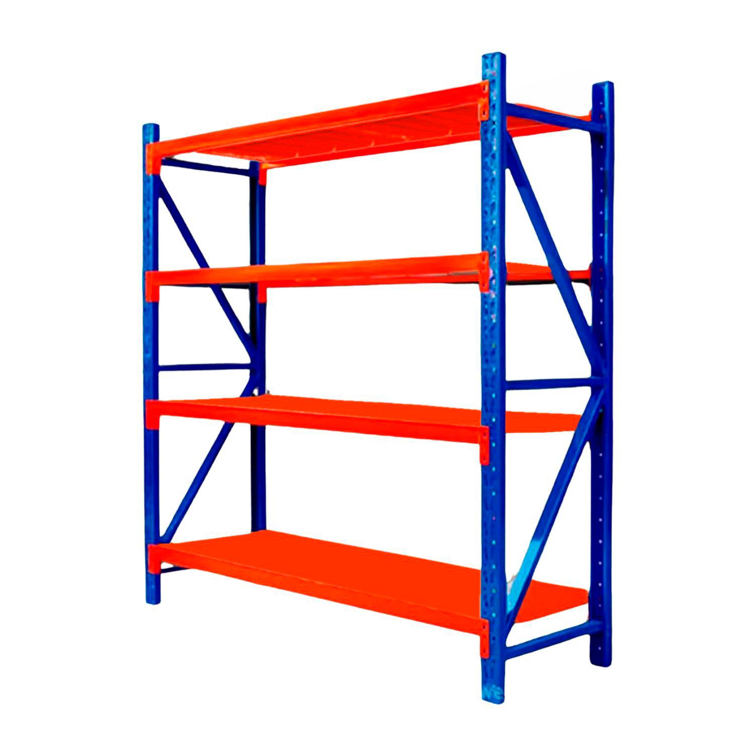 ESTANTE METALICO RACK 200X200X60CM 800KG - 1