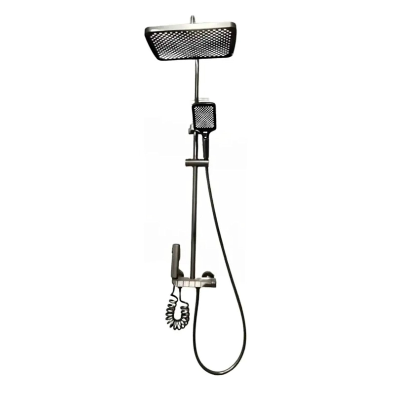 DUCHA COLUMNA VISOR DIGITAL 4 FUNCIONES - GRIS - 4