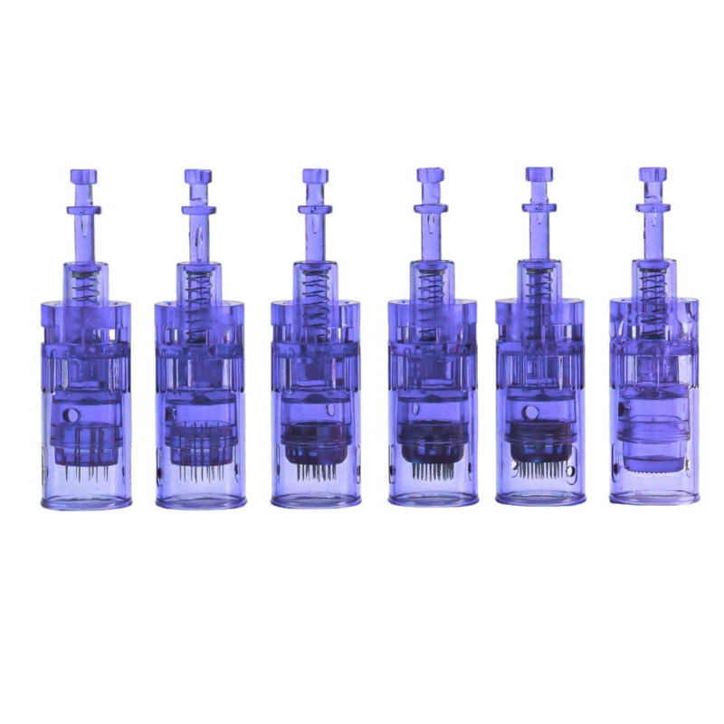 SET DE 10 AGUJAS DE 12/24/36/42/NANO DERMAPEN DR PEN A6 - 1