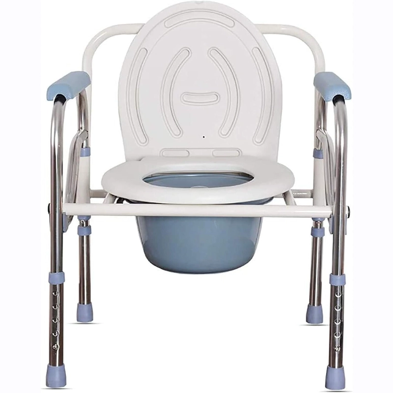 BAÑO INODORO W.C PORTATIL PLEGABLE SILLA DUCHA - 2