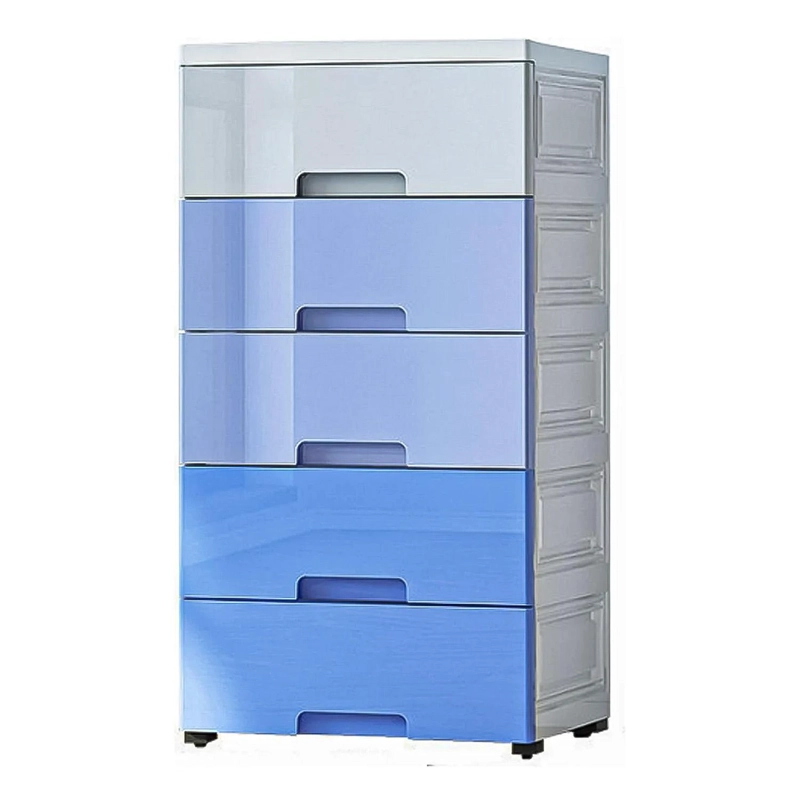 CAJONES DE 5 PISOS COCINA, BAÑO, CLOSET CON RUEDAS Y LLAVE - 1
