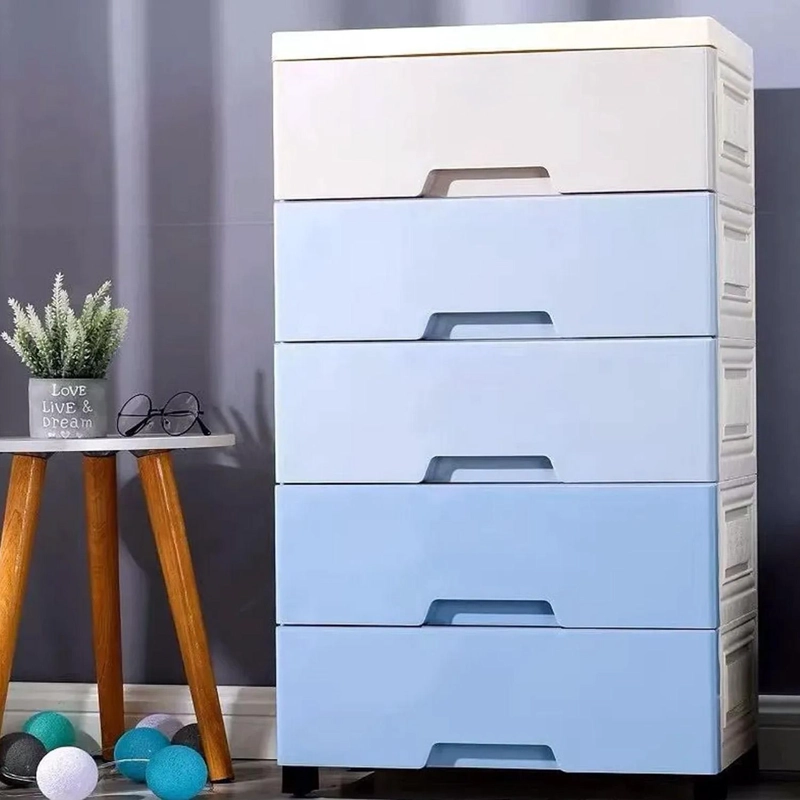 CAJONES DE 5 PISOS COCINA, BAÑO, CLOSET CON RUEDAS Y LLAVE - 3