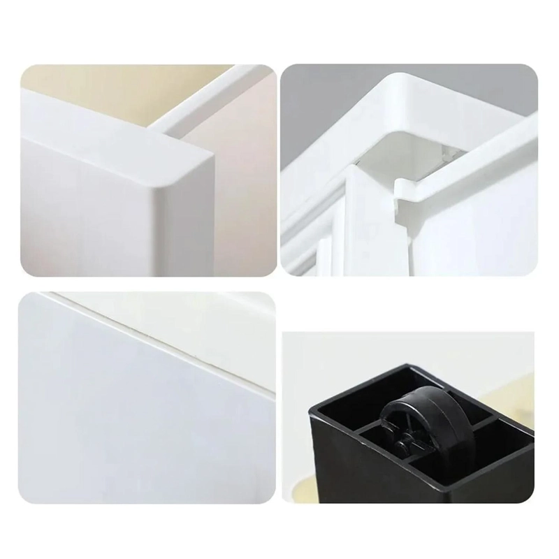 CAJONES DE 5 PISOS COCINA, BAÑO, CLOSET CON RUEDAS Y LLAVE - 4