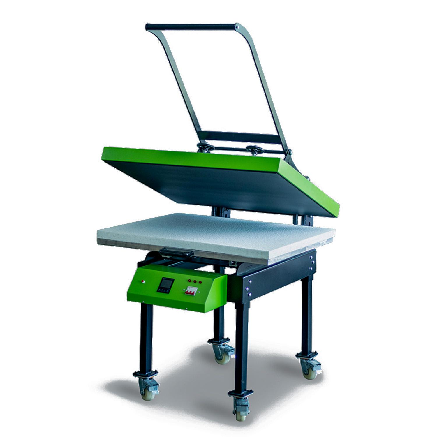 MAQUINA ESTAMPADORA AUPLEX MHP01 MONOFASICA VERDE 80X100 CMS - 4