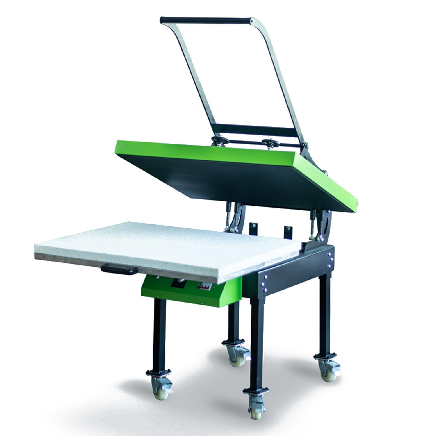 MAQUINA ESTAMPADORA AUPLEX MHP01 MONOFASICA VERDE 80X100 CMS - 5