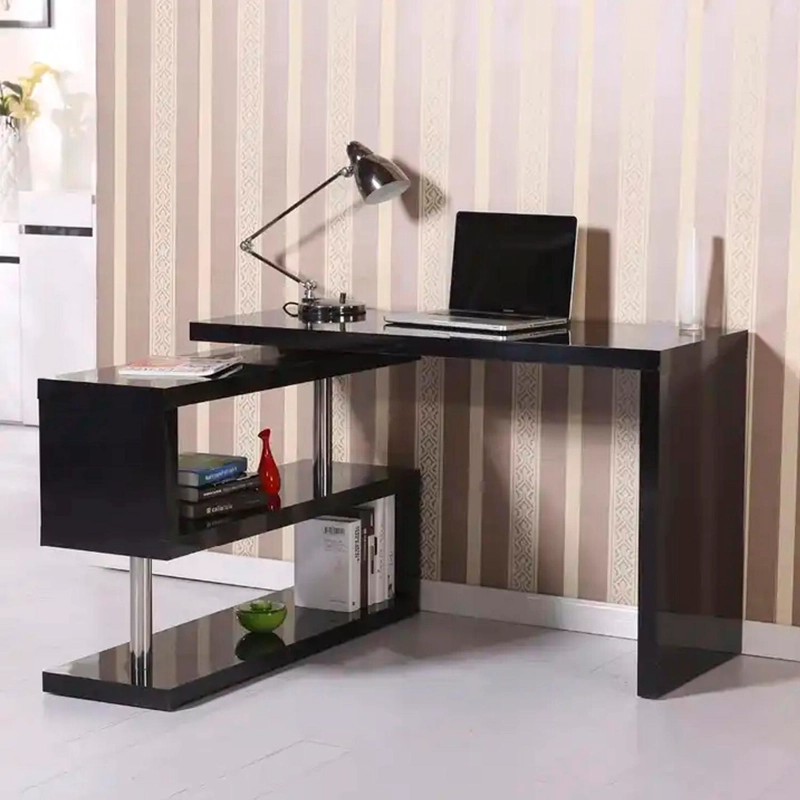 ESCRITORIO MODERNO EN L 140*50*75CM CHIC HOME - BLANCO - 2
