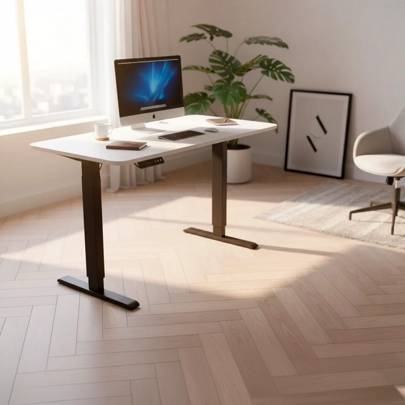 ESCRITORIO ELECTRICO REGULABLE ALTURA 120CM CHIC HOME - BLANCO - 3