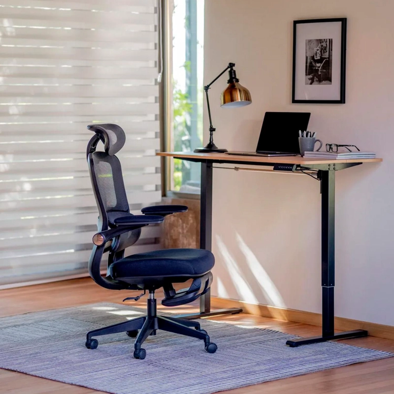 ESCRITORIO ELECTRICO REGULABLE ALTURA 120CM CHIC HOME - BLANCO - 4
