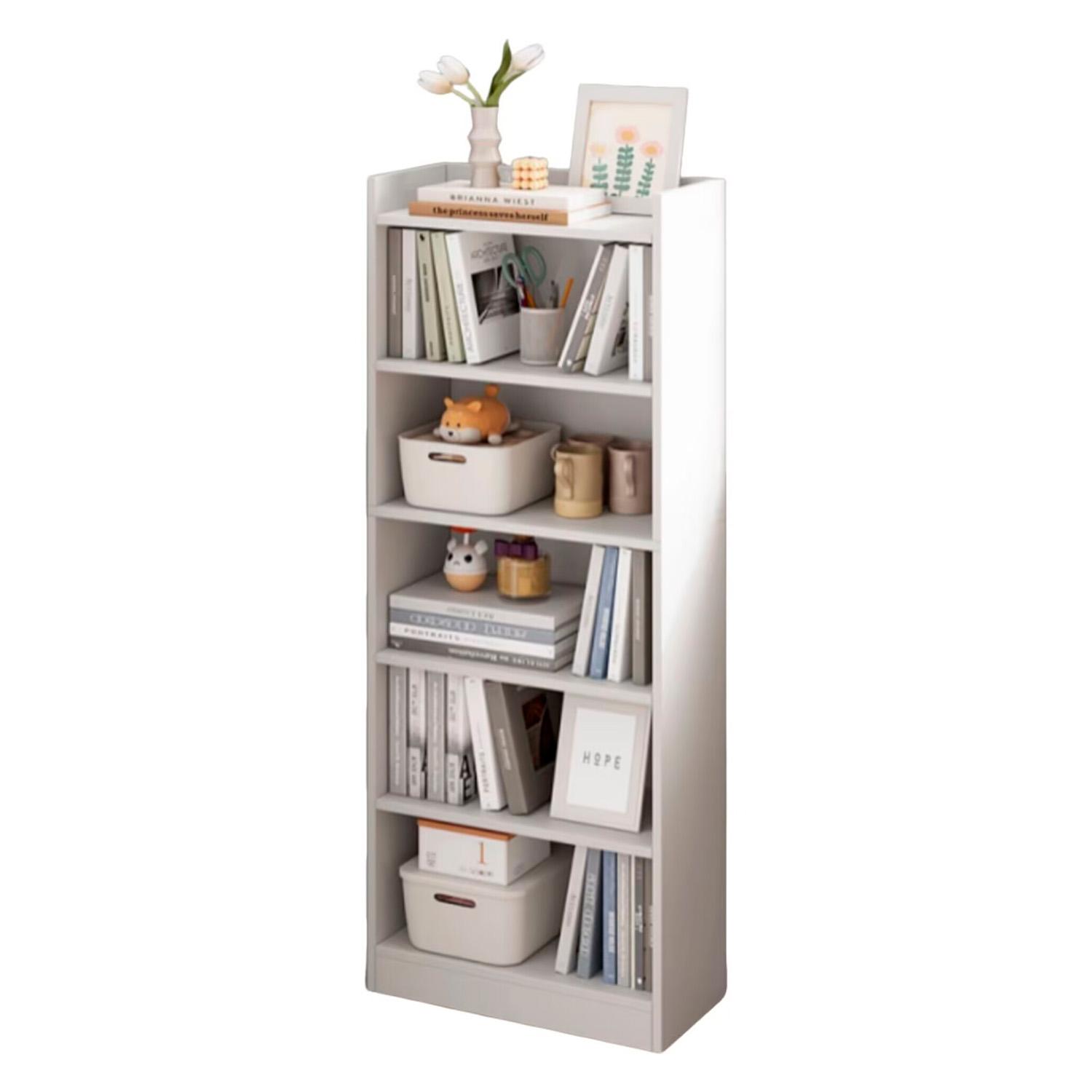 LIBRERO 5 ALTURAS 152X42X22CM CHIC HOME - BLANCO - 1
