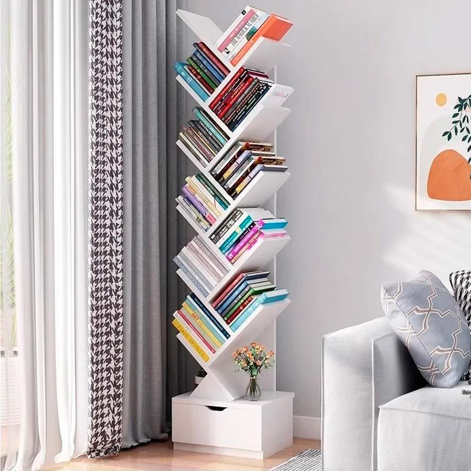 LIBRERO EN FORMA DE ARBOL 12 NIVELES 80CM CHIC HOME - 2