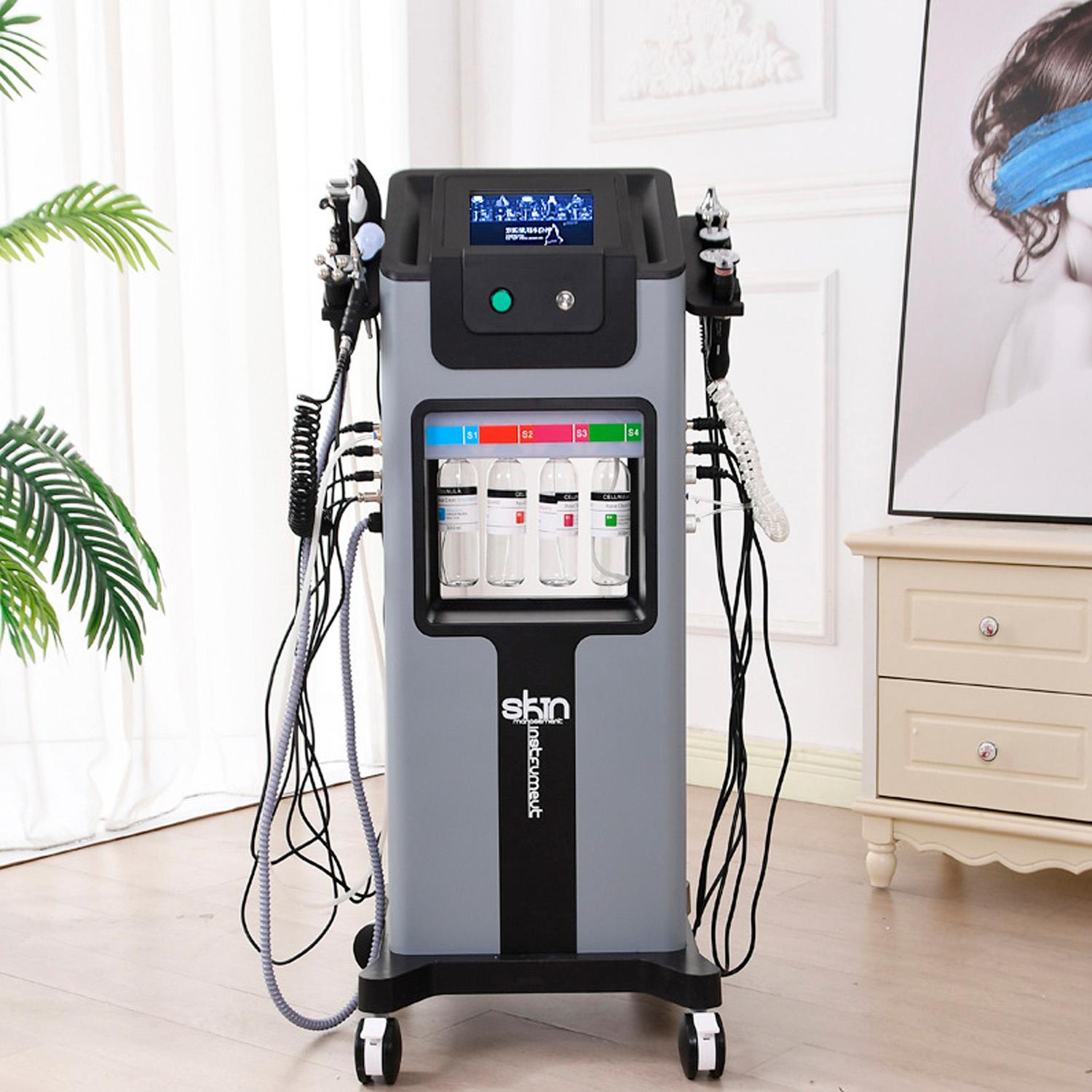 MAQUINA HIDRODERMABRASION 10 EN 1 VERTICAL - GRIS - 6