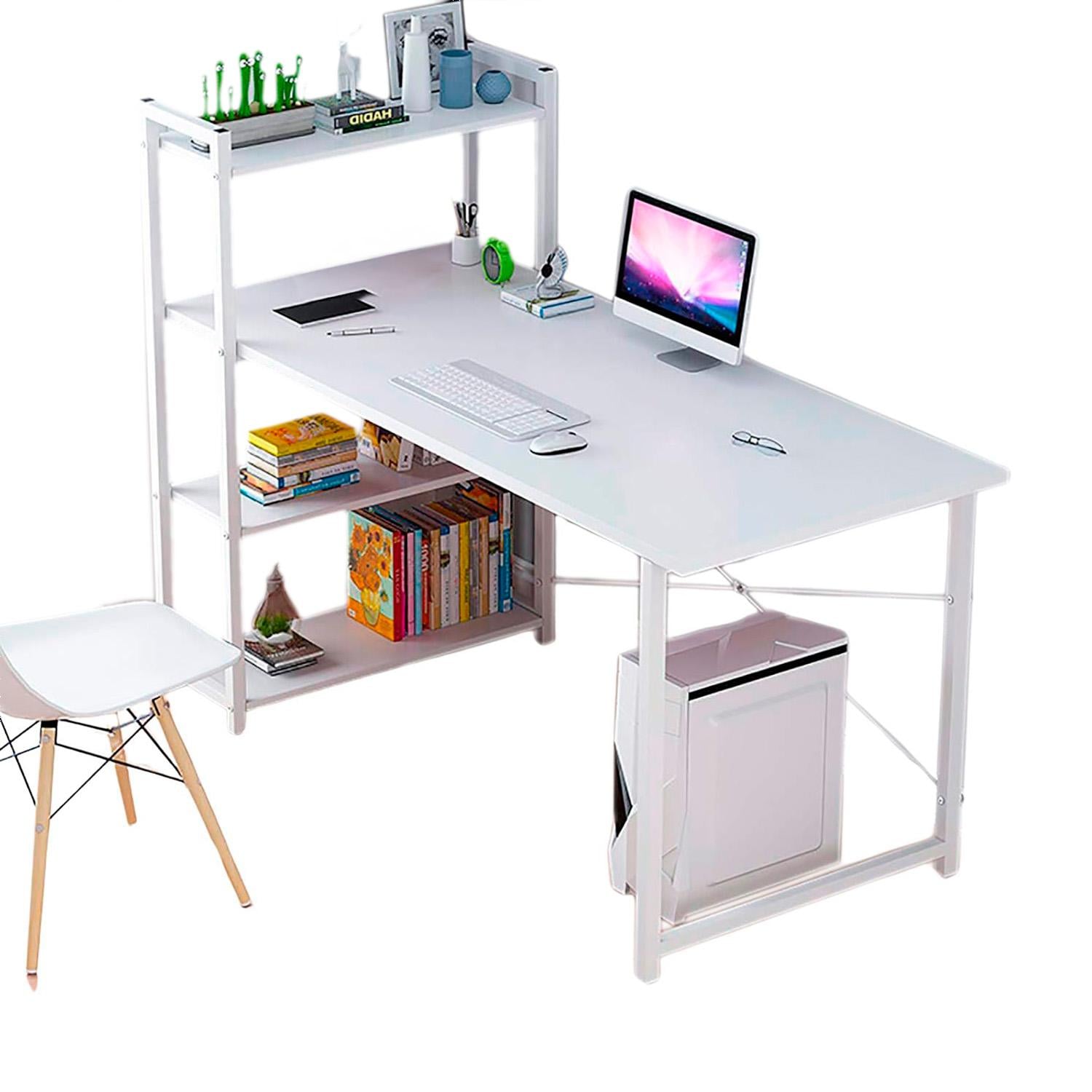 ESCRITORIO H OFICINA 120X60X70CM CHIC HOME - NEGRO - 1