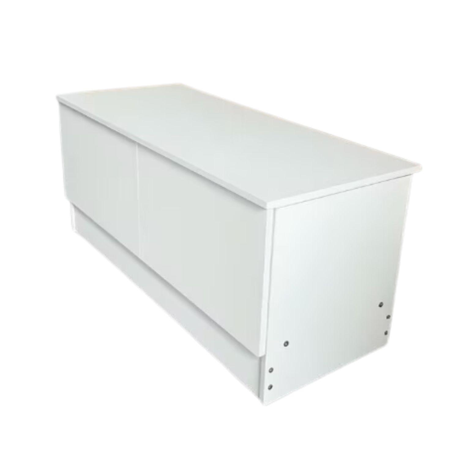 RACK TV 2 CAJONES 80X34X35CM CHIC HOME - GRIS - 3