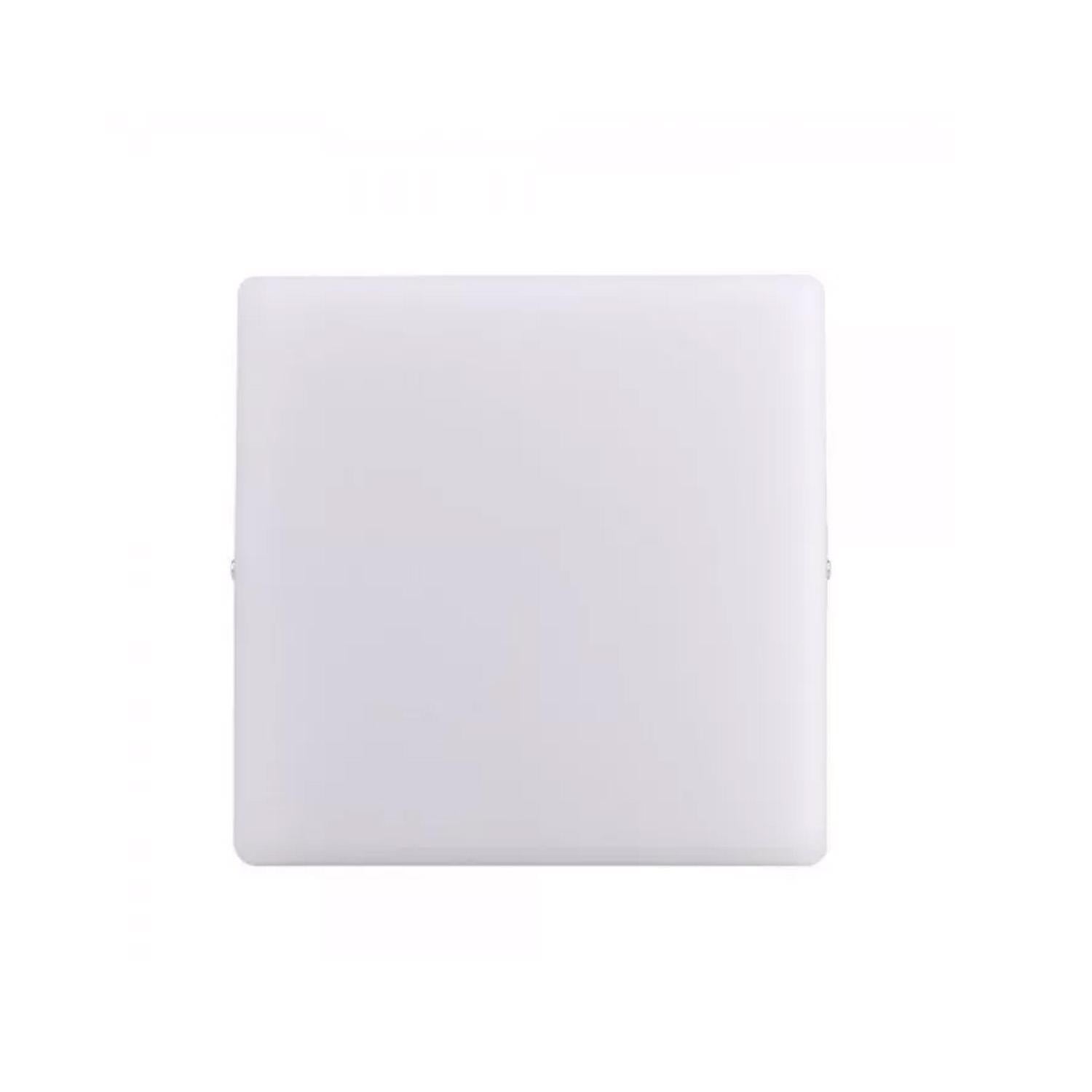 FOCO PANEL PLAFON LED 18W SOBREPUESTO 12 CM CUADRADO FRIO - 1