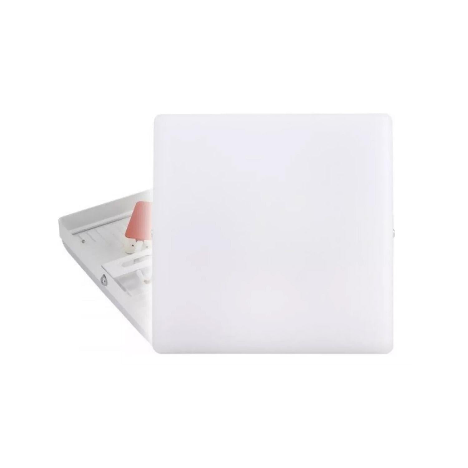 FOCO PANEL PLAFON LED 18W SOBREPUESTO 12 CM CUADRADO FRIO - 3