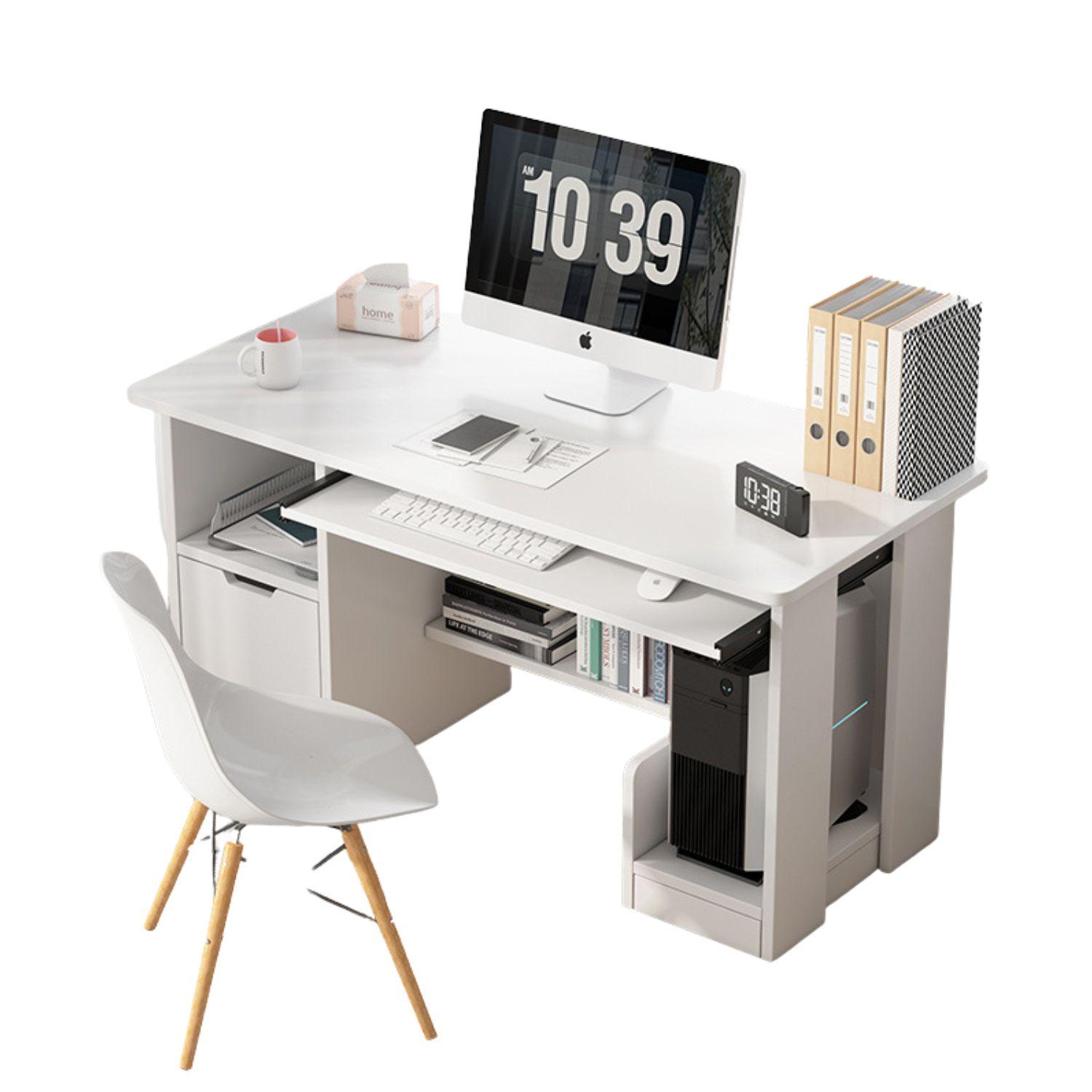 ESCRITORIO CLASSIC WOOD JUVENIL PARA NIÑOS CHIC HOME - BLANCO - 1