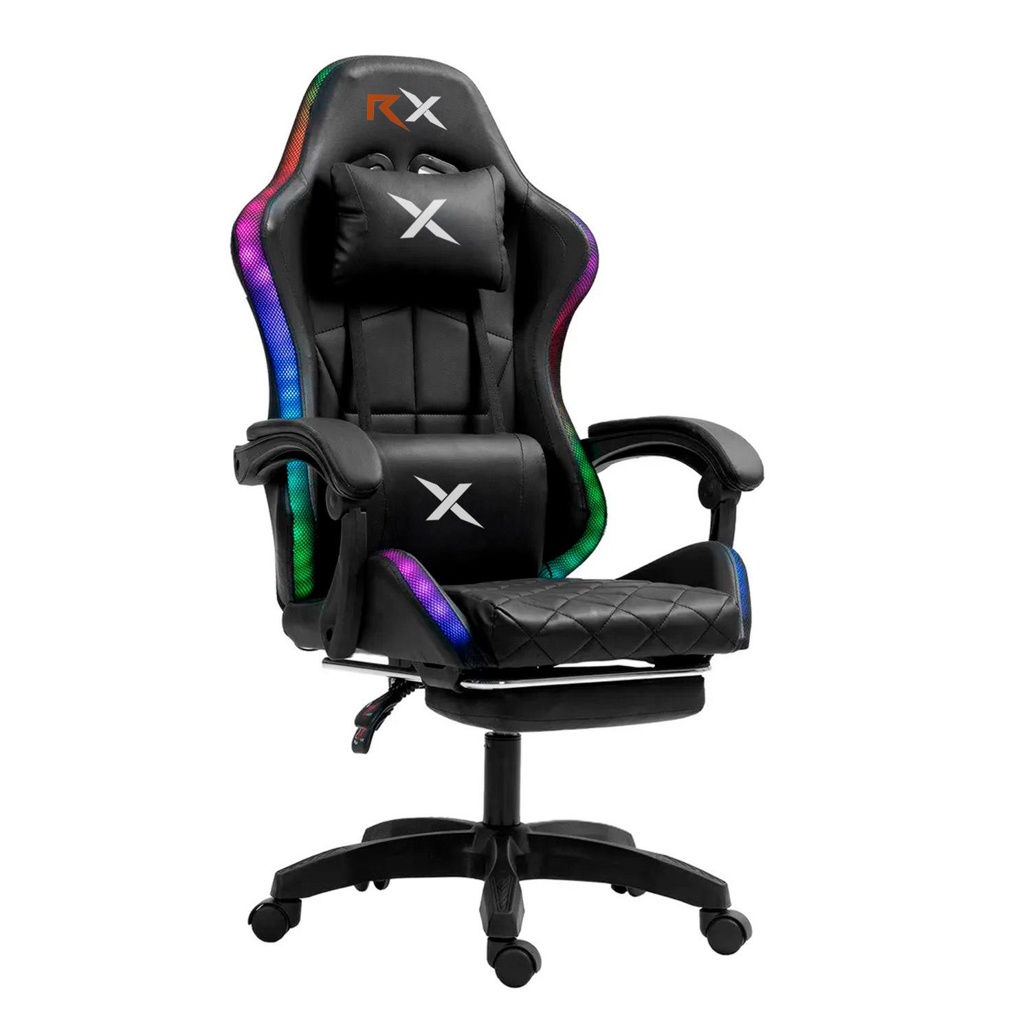 SILLA GAMER RGB RECLINABLE REPOSAPIE S SILLA GAMING + CONTROL - 1
