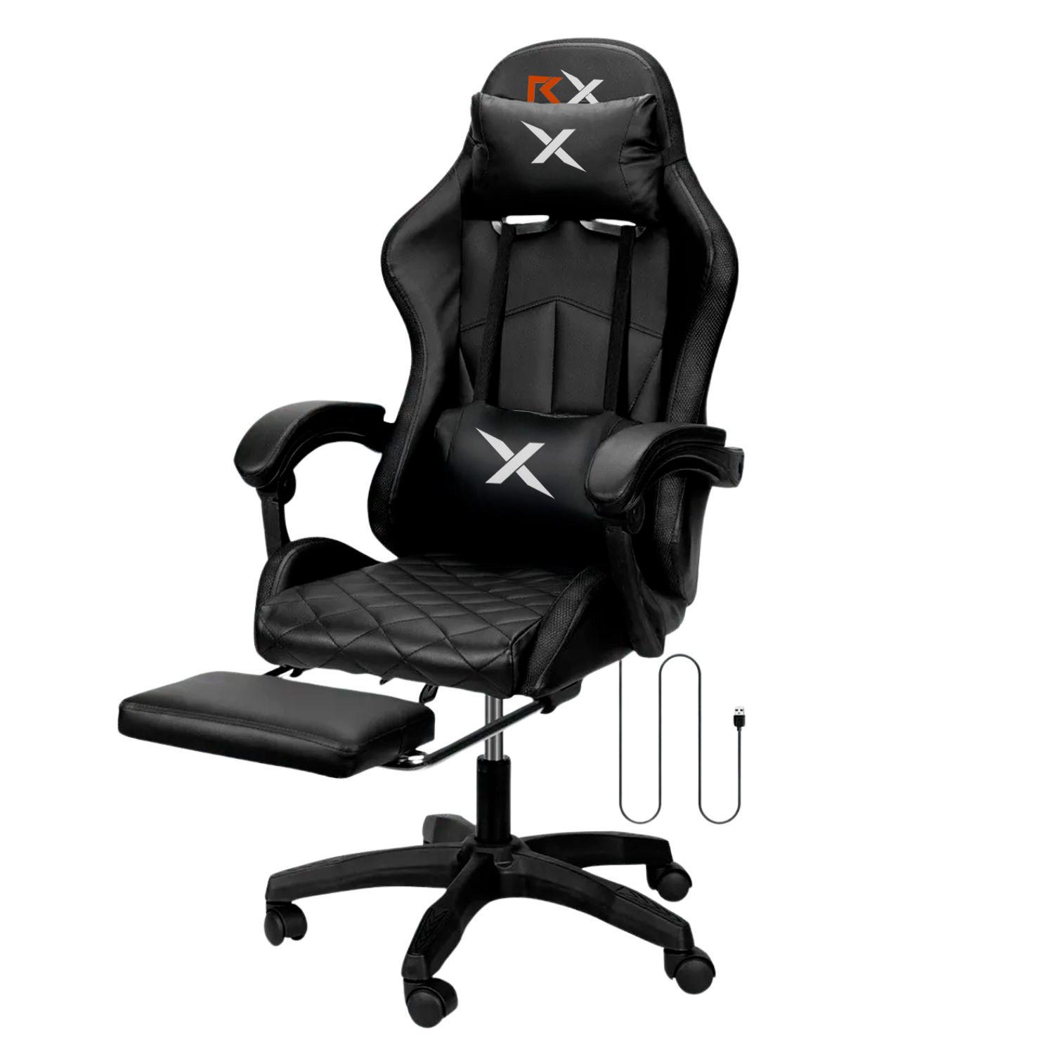 SILLA GAMER RGB RECLINABLE REPOSAPIE S SILLA GAMING + CONTROL - 7