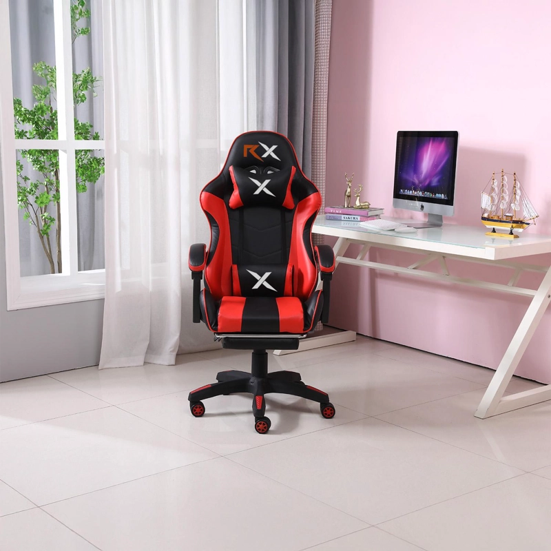 SILLA GAMER ERGONOMICA RECLINABLE CON REPOSAPIE S VIDEOJUEGO SILLA GAMING - 3